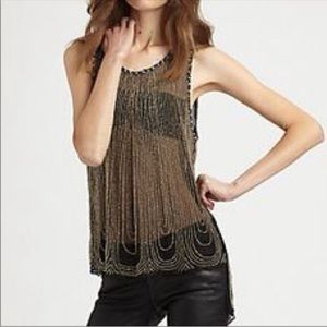 Parker beaded top size Small